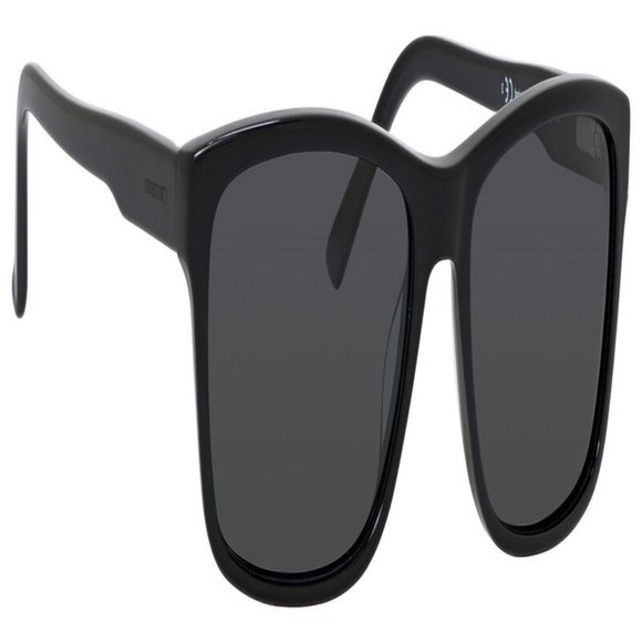 Chesterfield Rectangle Unisex Black Acetate Frame - Picture 2 of 3